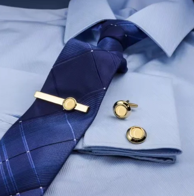Elevate Your Style: Cuff Links & Tie Clips That Make a Statement